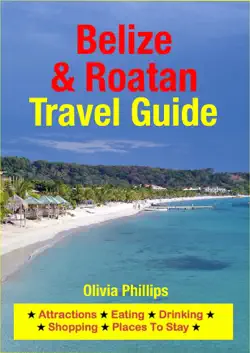 belize & roatan travel guide book cover image
