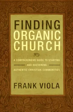 finding organic church book cover image