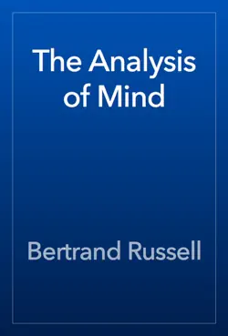 the analysis of mind book cover image