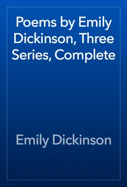 poems by emily dickinson, three series, complete book cover image