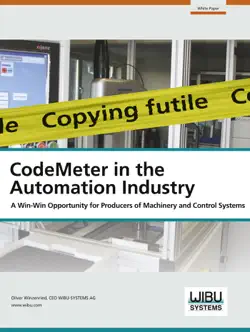codemeter in the automation industry imagen de la portada del libro