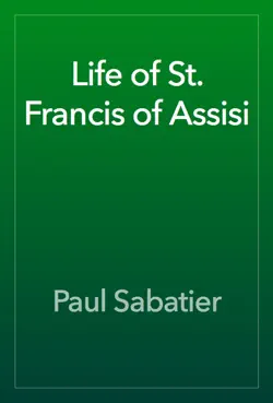 life of st. francis of assisi book cover image