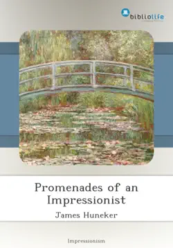 promenades of an impressionist book cover image