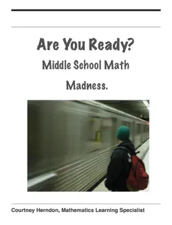 middle school math madness book cover image