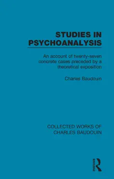 studies in psychoanalysis book cover image