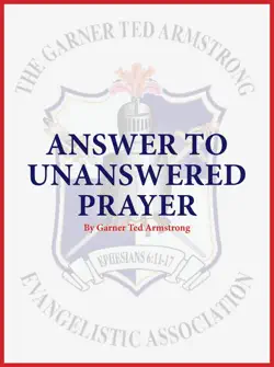 answer to unanswered prayer book cover image