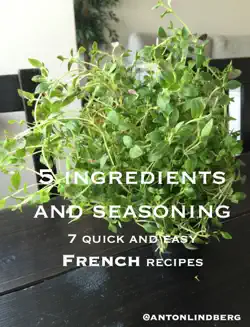 french - 7 quick and easy recipes book cover image
