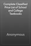 Complete Classified Price List of School and College Textbooks reviews