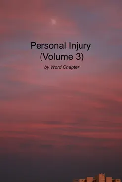 personal injury (volume 3) book cover image