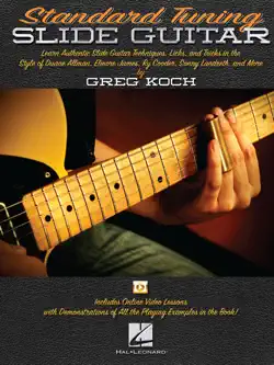 standard tuning slide guitar book cover image