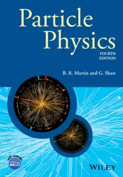 particle physics book cover image