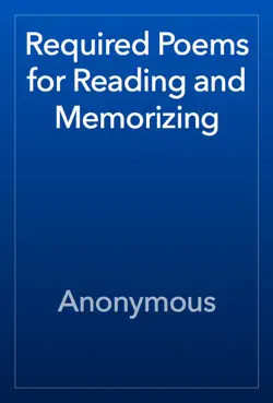 required poems for reading and memorizing book cover image
