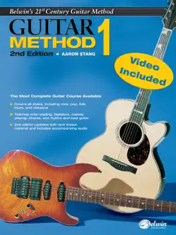 belwin's 21st century guitar method 1 with audio and video (2nd edition) book cover image
