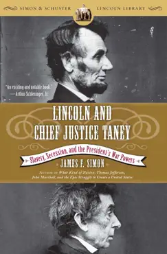 lincoln and chief justice taney book cover image
