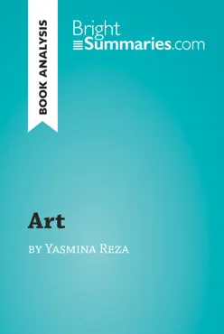 'art' by yasmina reza (book analysis) book cover image