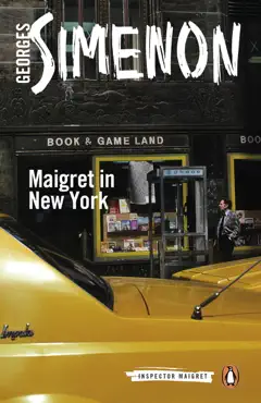 maigret in new york book cover image