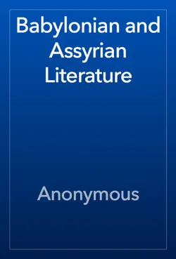babylonian and assyrian literature book cover image