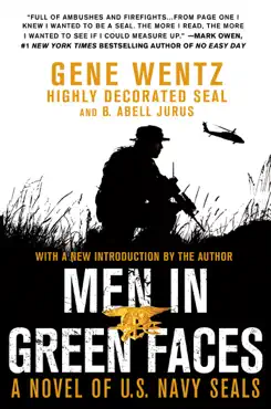 men in green faces book cover image
