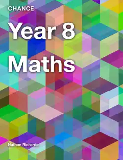 year 8 maths chance book cover image