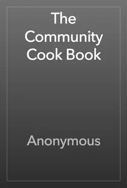 the community cook book book cover image