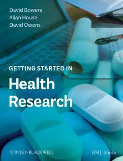 getting started in health research book cover image