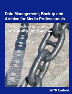 data management, backup and archive for media professionals book cover image