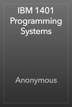 ibm 1401 programming systems book cover image