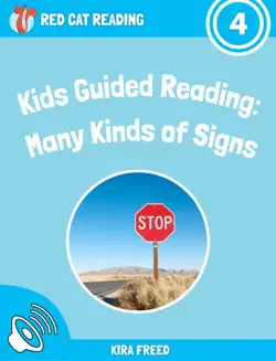 kids guided reading: many kinds of signs book cover image