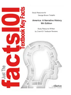 study guide for america: a narrative history by george brown tindall imagen de la portada del libro