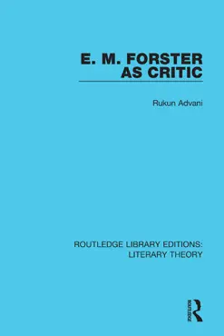 e. m. forster as critic book cover image