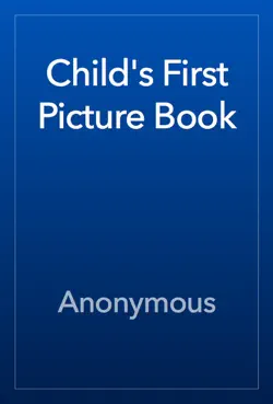 child's first picture book book cover image