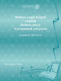 relatos yaqui kejiak nookim book cover image