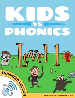 learn phonics: level 1 - complete - kids vs phonics (enhanced version) book cover image