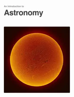 an introduction to astronomy book cover image