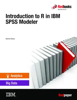 introduction to r in ibm spss modeler book cover image