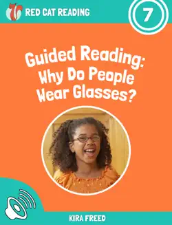 guided reading: why do people wear glasses? book cover image