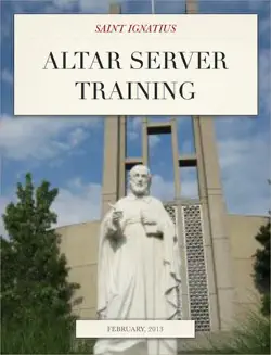 altar server training imagen de la portada del libro