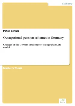 occupational pension schemes in germany book cover image