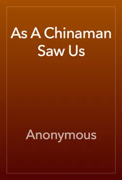 as a chinaman saw us book cover image
