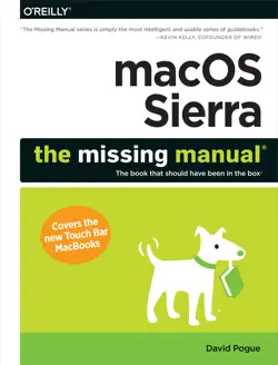 macos sierra: the missing manual book cover image