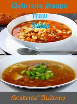 delicious soups from india imagen de la portada del libro