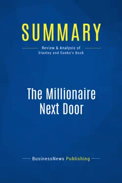 summary: the millionaire next door book cover image