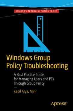 windows group policy troubleshooting book cover image