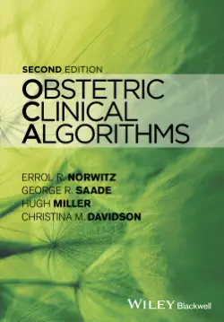 obstetric clinical algorithms book cover image