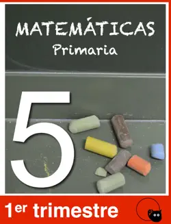 matemáticas 5º de primaria. primer trimestre book cover image