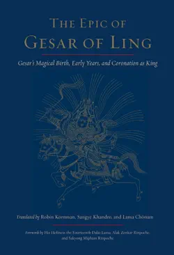 the epic of gesar of ling book cover image