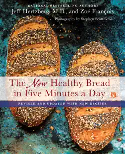 the new healthy bread in five minutes a day book cover image