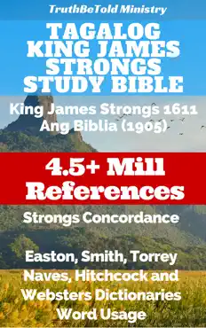 tagalog king james strongs study bible book cover image