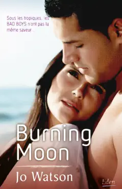 burning moon imagen de la portada del libro