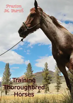 training thoroughbred horses book cover image